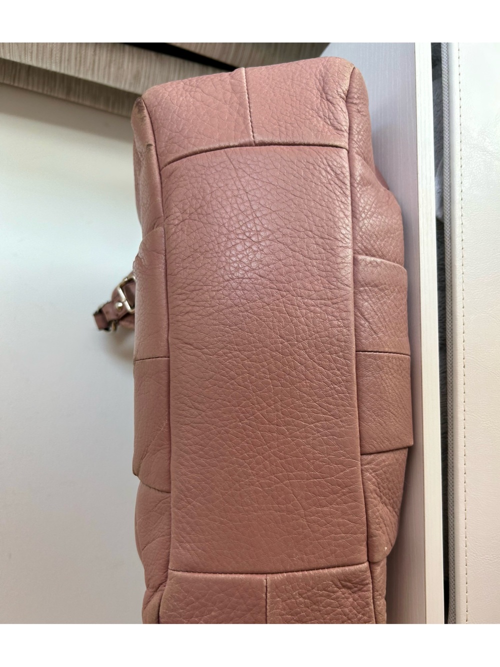 Coach Madison Maggie Y2K Hobo Bag Mauve Pink - Picture 11 of 12